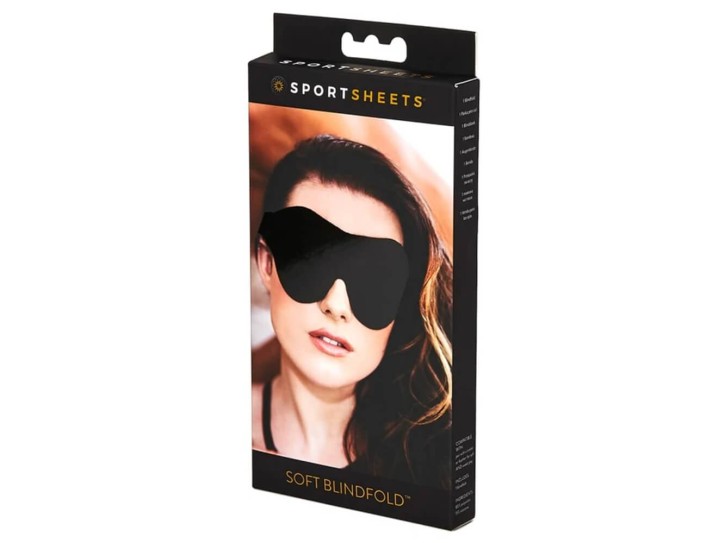 Sportsheets - Soft Blindfold Black