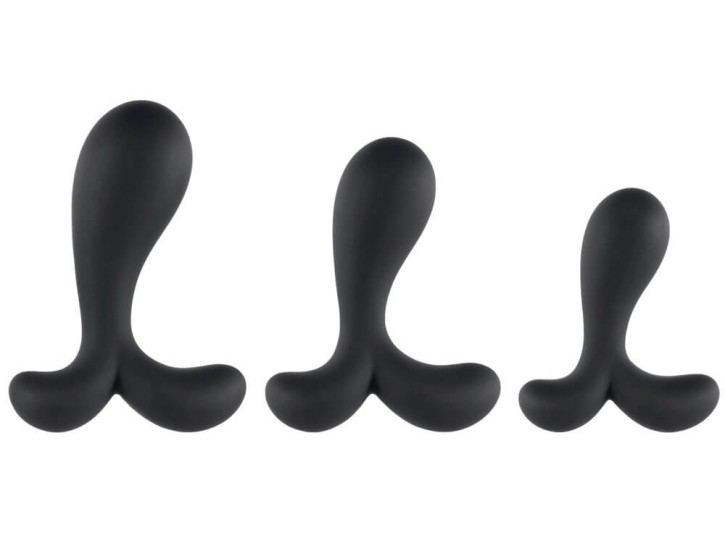 ANOS Butt Plug Training Set With Slightly Curved Tips