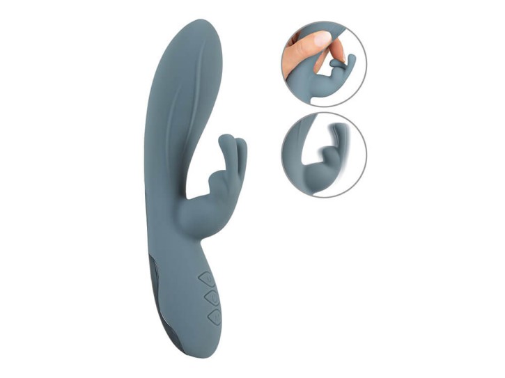 Beau coeur geschwungener VELINA Rabbit Vibrator