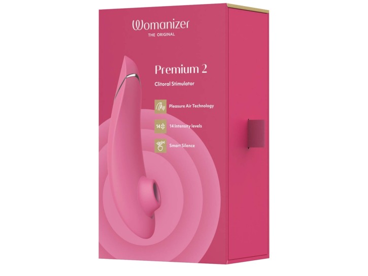 Womanizer Premium 2 - Druckwellenstimulator - Rosa