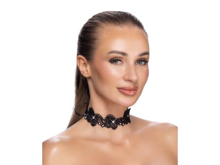 Cottelli Collection Stickerei-Halsband in Spitzenoptik