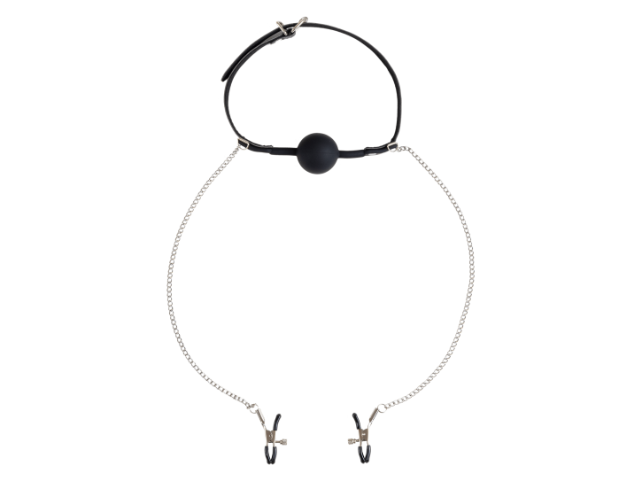 Virgite Nippelklemmen mit Ball Knebel