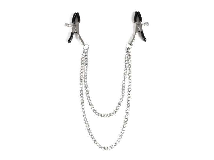 Virgite Nippelklemmen mit zwei Ketten