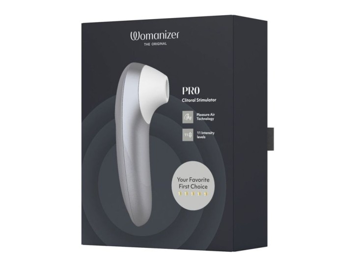 Womanizer Pulsator Pro Pleasure Air Technologie silber