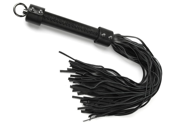 Hidden Desire - Echtleder Peitsche 55cm