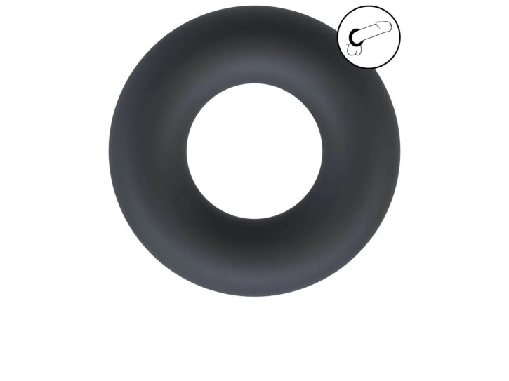 Levelz - Liquid Silicone Cockring Black