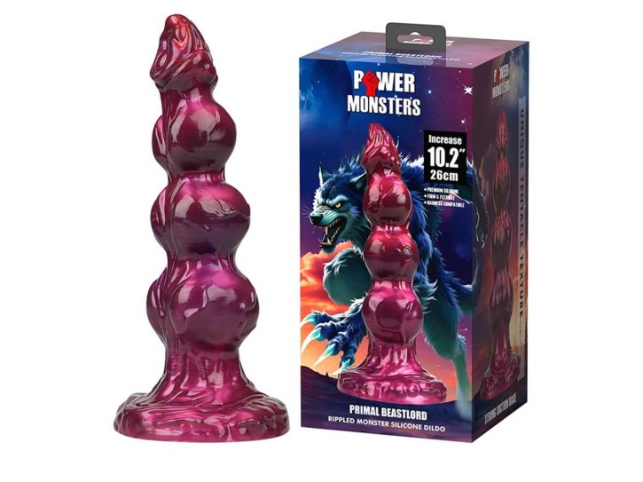 Power Monsters - Primal Beastlord - Rippled Monster Dildo