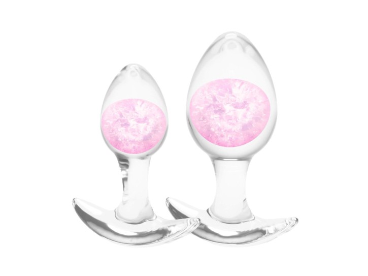 NS Novelties Cosmic Glams Plug Set rosa