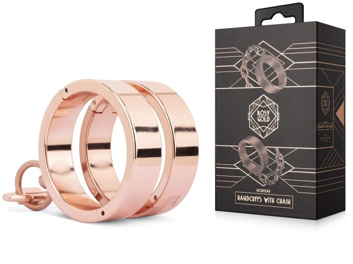 Rosy Gold - Nouveau Handschellen mit Kette