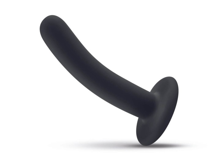 No-Parts Logan - Pegging Silikon Dildo Black | Strap-on