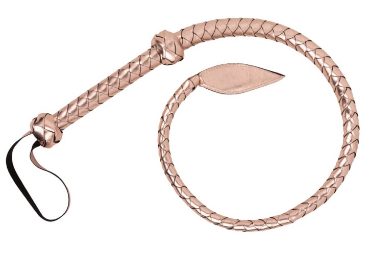 Rosy Gold - Braided Bull Whip