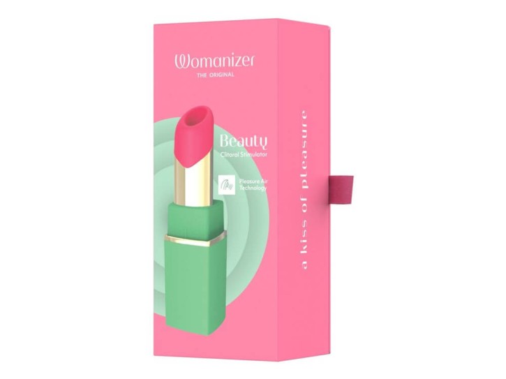 Womanizer Beauty - Pulsator im Lipstick-Design green pink