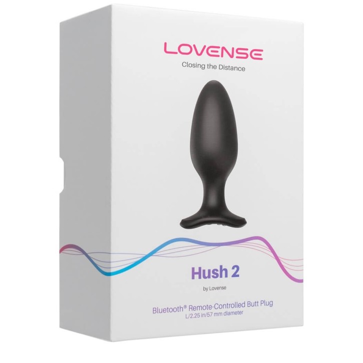 Lovense Hush 2 - Vibro-Buttplug Gr. L