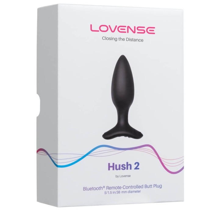 Lovense Hush 2 - Vibro-Buttplug Gr. S