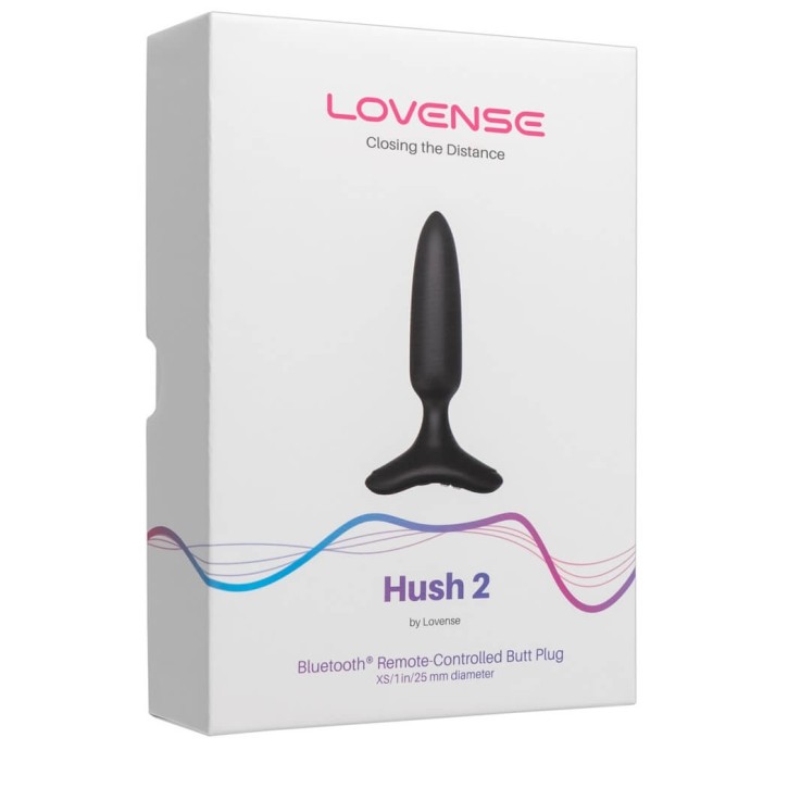 Lovense Hush 2 - Vibro-Buttplug Gr. XS