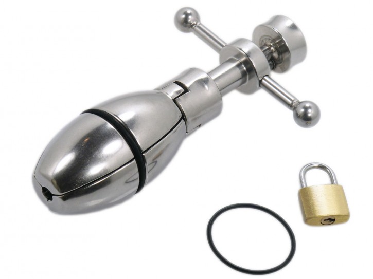 Deluxe Asslock Edelstahl Buttplug