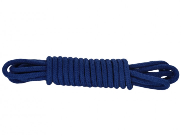 5m Bondage-Seil Baumwolle blau