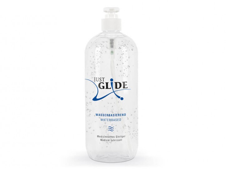 Just Glide Wasserbasis Gleitgel 1 Liter