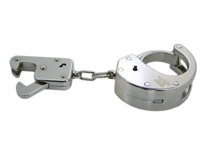 Clejuso Nr. 17 extra schwere Handschellen mit Anker