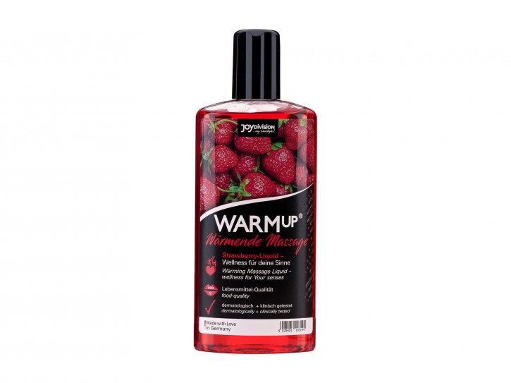 Warm-up Massageöl Erdbeere 150ml