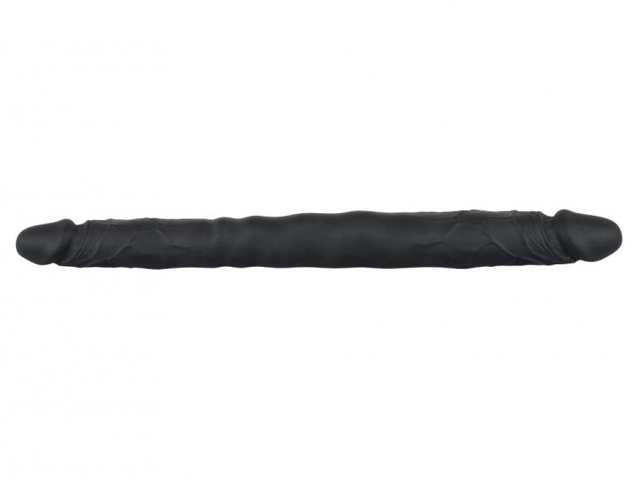 Bad Kitty Double Dong 40 cm schwarz