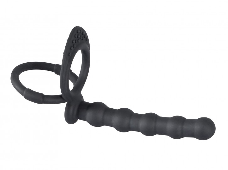Black Velvets Cock & ball ring