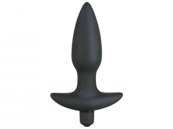 Black Velvets Vibrating Plug medium 15 cm