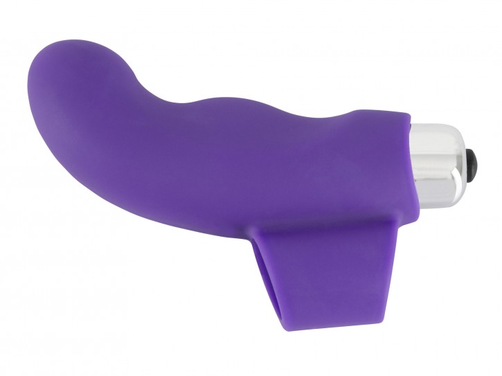 Sweet Smile Finger Vibrator lila 9 cm