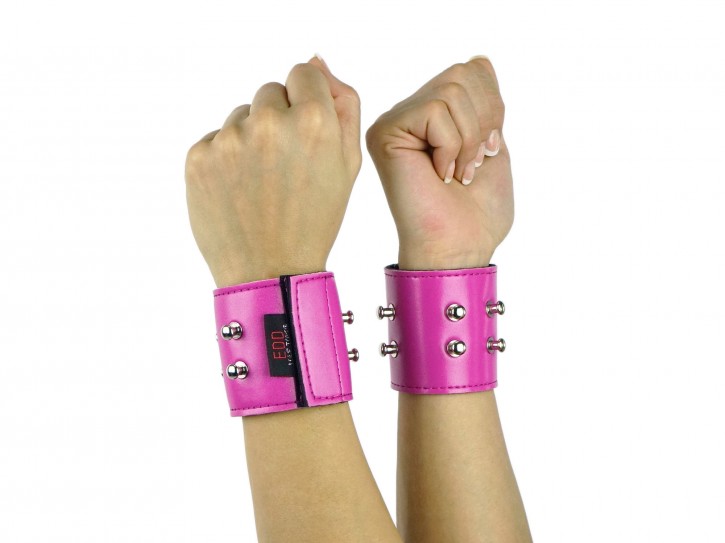 Cuffliner für Handschellen pink