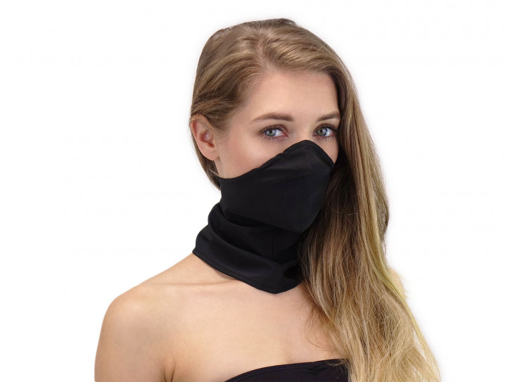 Halbe Gesichts-Maske Kakashi Hatake schwarz