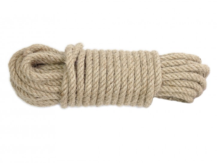 Grobes Basic Hanfseil Bondage-Seil 10m