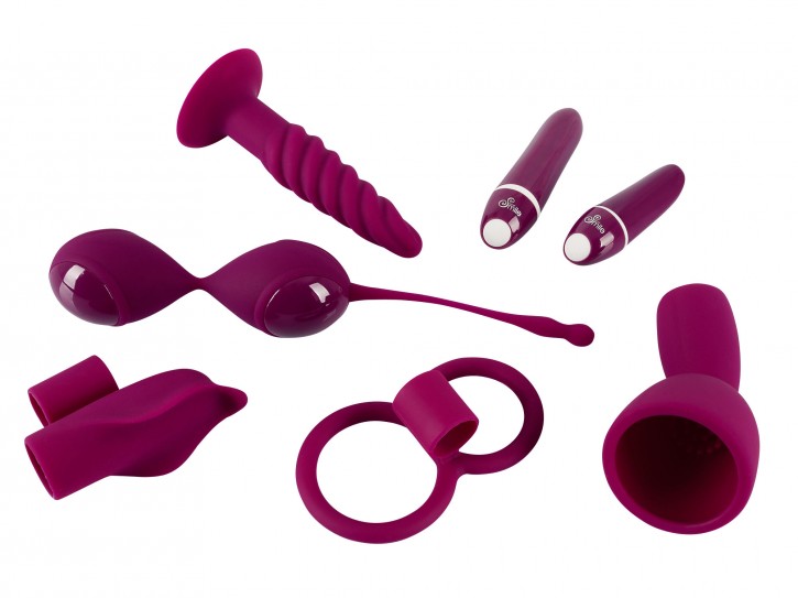 Sweet Smile Couple´s Toy Set 7tlg. rot