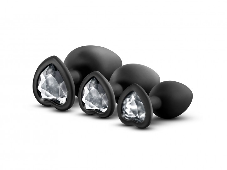 Luxe Bling Plugs Training Kit schwarz transparent