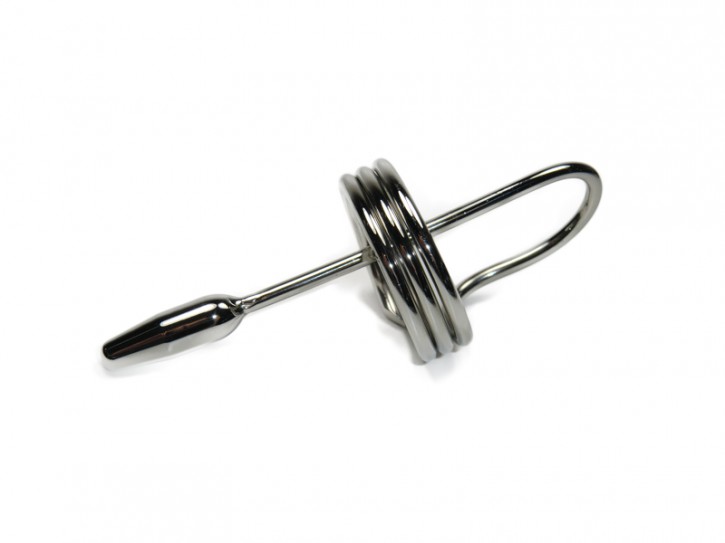 Penis-Plug Dilator mit Spiral-Ring Penisplug