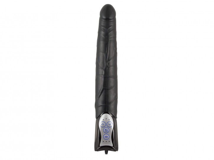 You2Toys Black Push Thrusting Stoßvibrator 27 cm