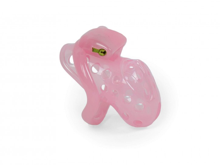 Durable Cage Peniskäfig inkl. 4 Ringe pink