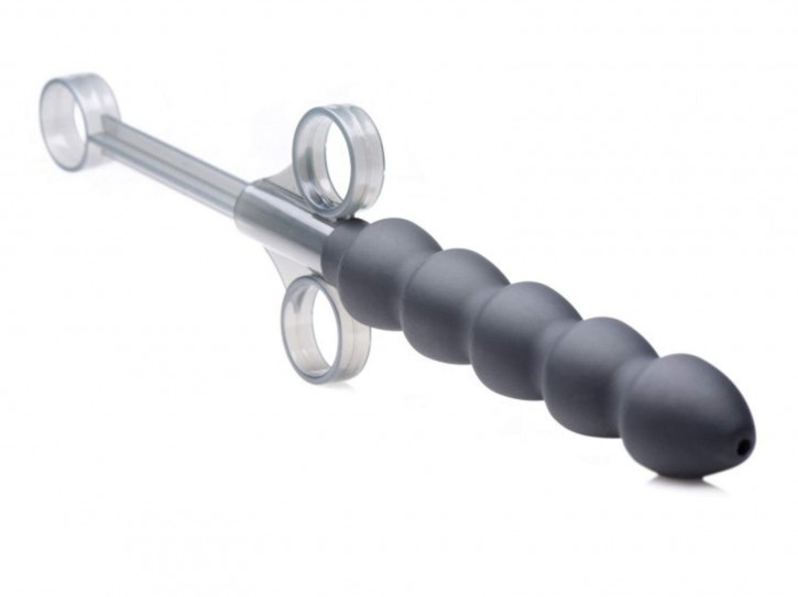 Master Series Silikon Lube Launcher mit Anal Beads