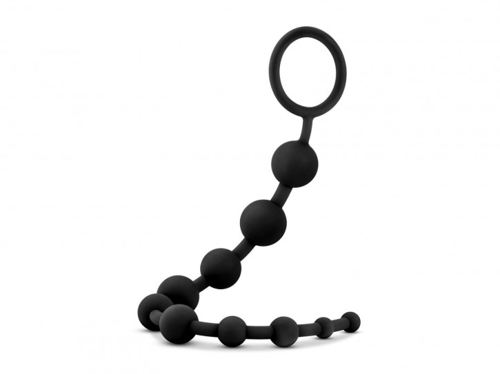 Anal Adventures Platinum Anal Beads schwarz 31 cm