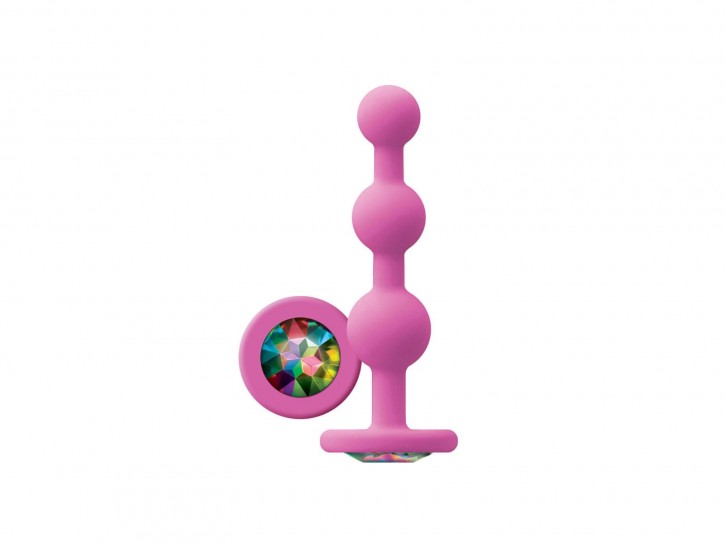 NS Novelties Glams ripple Plug pink