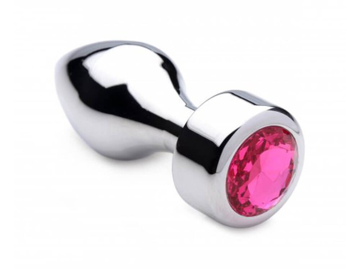 Booty Sparks Analplug mit rosanem Kristall medium