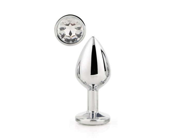 Dreamtoys Gleaming Love Silver Plug medium