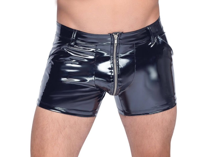 Black Level Pants aus 4-Wege-Stretch-Lack Gr. M
