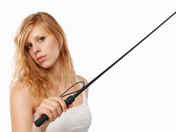 Intense Impact Cane - Kunststoff Rohrstock mit Griff