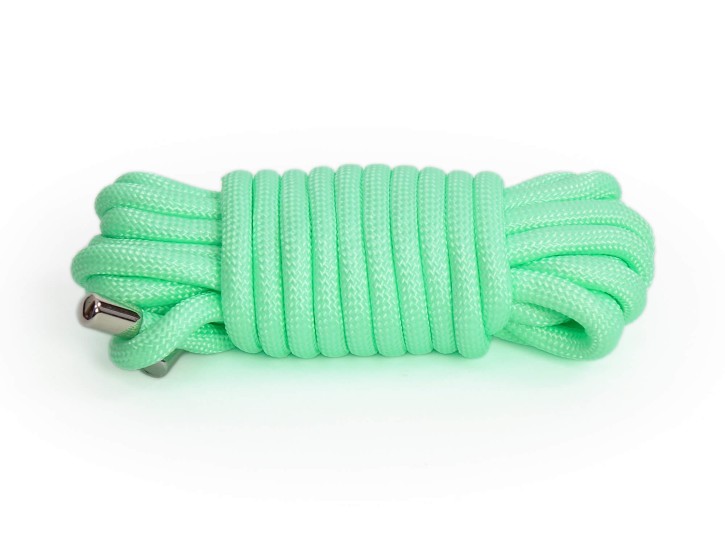 Bondage-Seil Glow in the Dark Neongrün 5 Meter