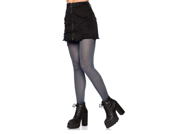 Leg Avenue blickdichte Strumpfhose grau