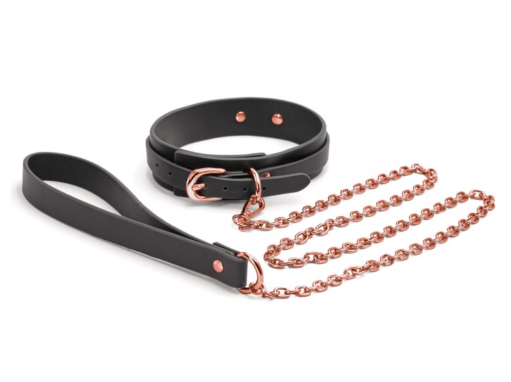 NS Novelties Bondage Couture Halsband schwarz