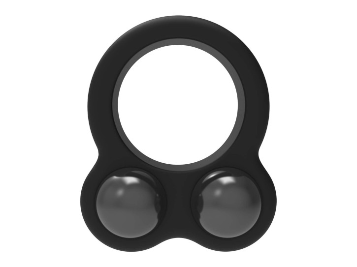 Dreamtoys Ramrod Penisring mit 2 Gewichtkugeln