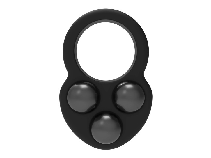 Dreamtoys Ramrod Penisring mit 3 Gewichtkugeln