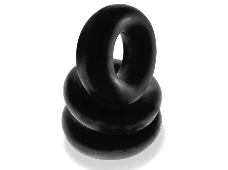 Oxballs Fat Willy Cockring - 3er Pack Black