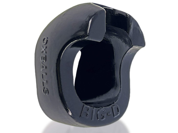 Oxballs Big-D - Comfort Cockring mit Shaft Gripper - Black